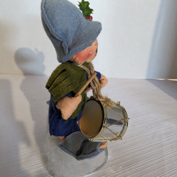 Anna Lee 1971 Little Drummer Boy 8" mobilitee doll tag Christmas holiday - Picture 5 of 12